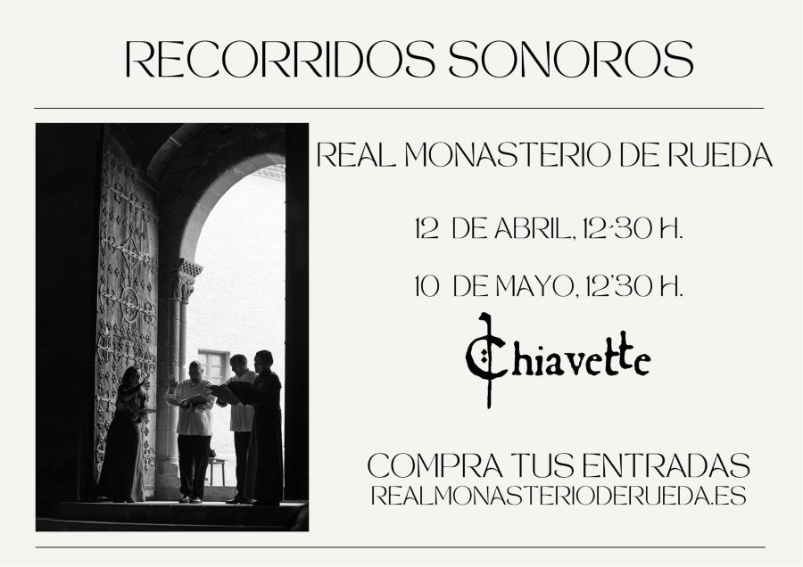 Recorridos sonoros Rueda 2026